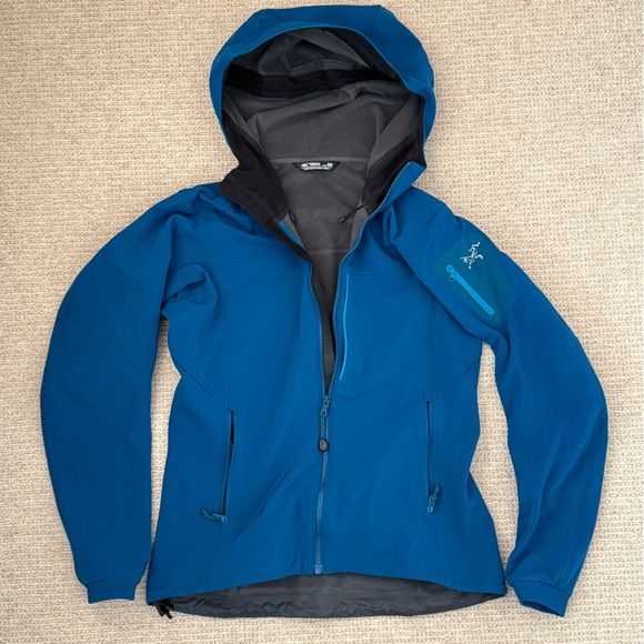 Arc'teryx Women's Gamma MX Hoody Illiad Performance Soft Shell Jacket - Picture 8 of 8